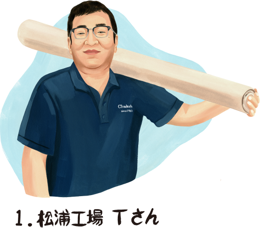 1. 松浦工場 Tさん